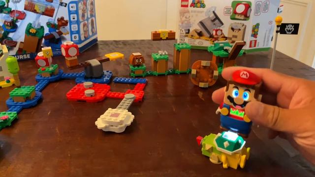 LEGO SUPER MARIO Adventures with Mario Starter Course Set Unboxed