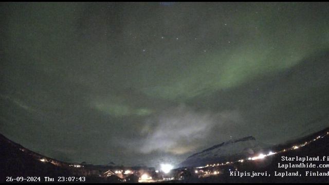 011. 2024-09-26. Northern Light Live Kilpisjärvi, Finland