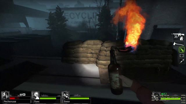 Left 4 Dead 2 Реализм Роковой полет вместе с @BakeryTeam ex Pechenuxa