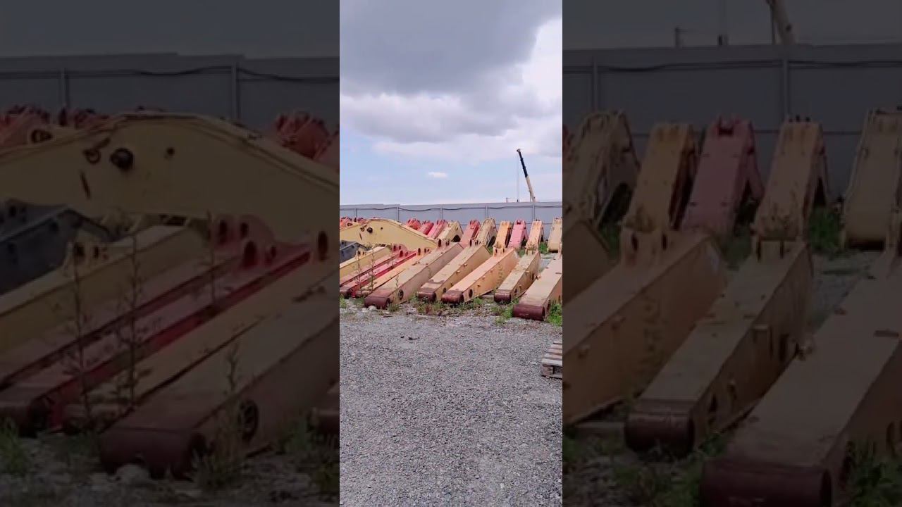 Разборка экскаваторов #shorts #shorts #excavator #экскаваторы #бузапчасти #разборка