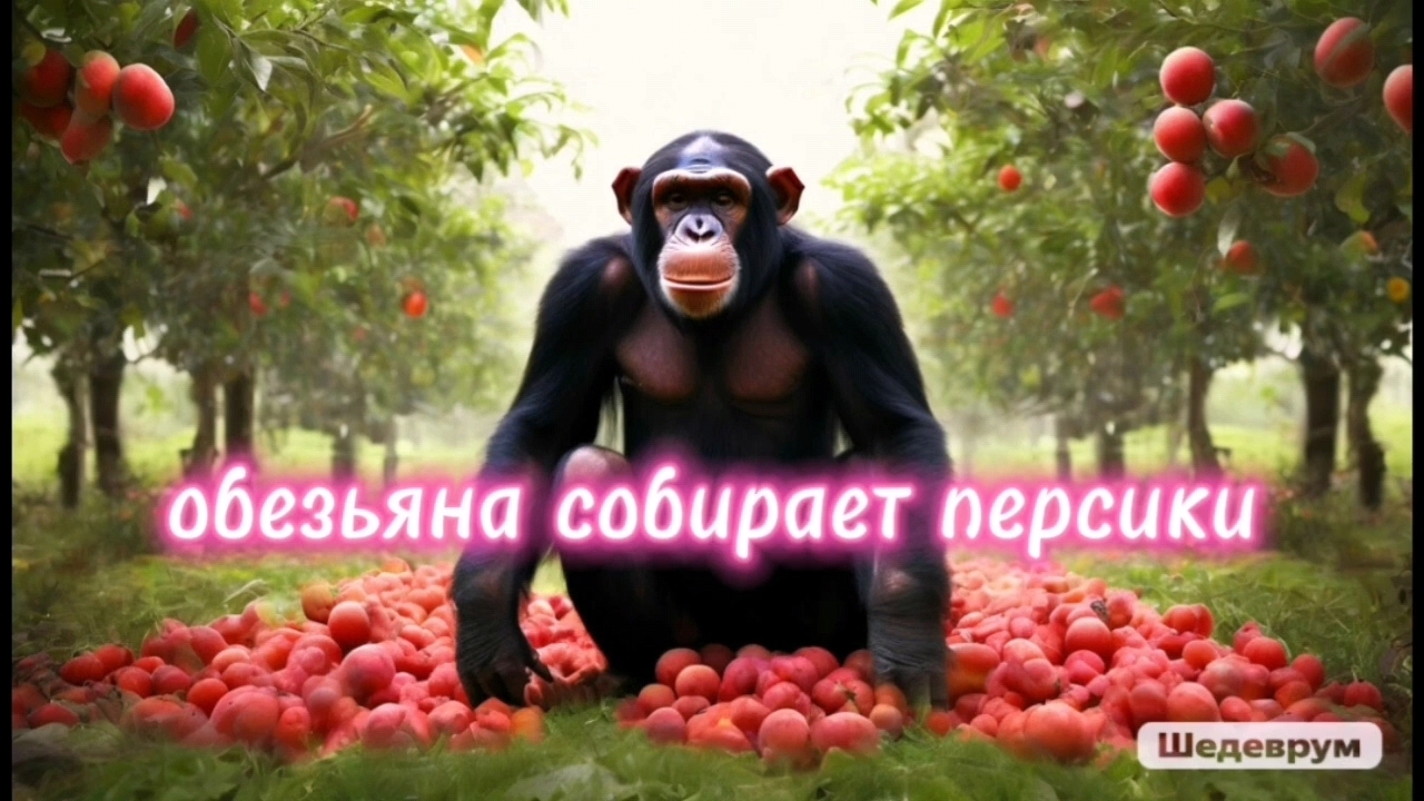 Обезьяна собирает персики #игрыпятизверей #цигун #цигунонлайн #цигундляначинающих