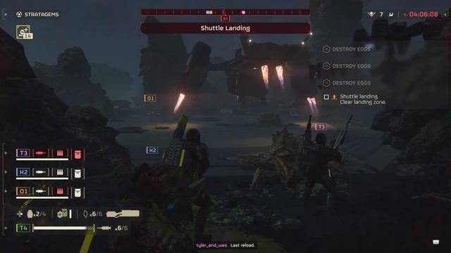 HELLDIVERS 2 - Disconnected with Pelican-1 About to Touch Down