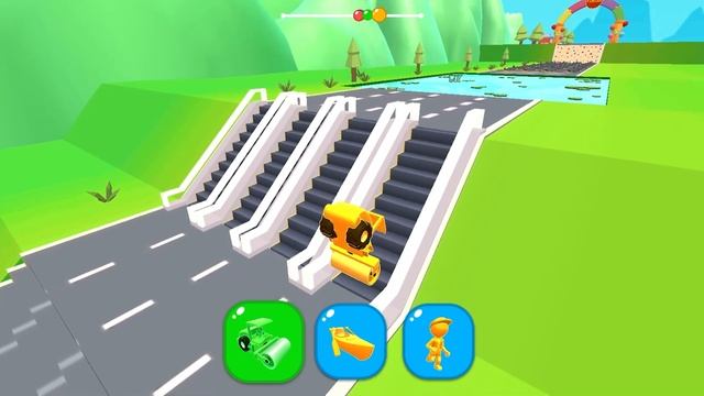 FUNNY GAMES - SHAPE SHIFTING RUN All Levels Gameplay Walkthrough Android, ios max Z5MFRT