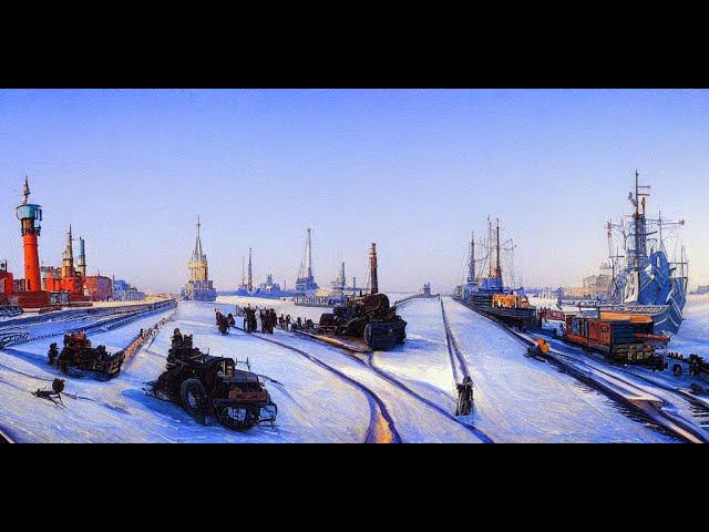 Новопортовский Зимник полуостров ЯМАЛ #север #yamal #дорога #зимник #shorts
