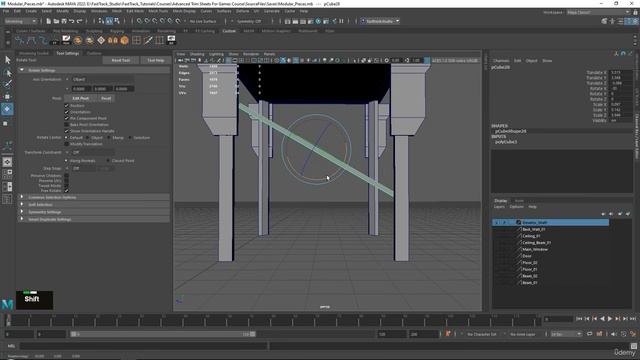 6. Creating our blockout Part5