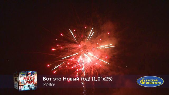 Фейерверк Р7489 "ВОТ ЭТО НОВЫЙ ГОД!" (1" х 25 залпов)