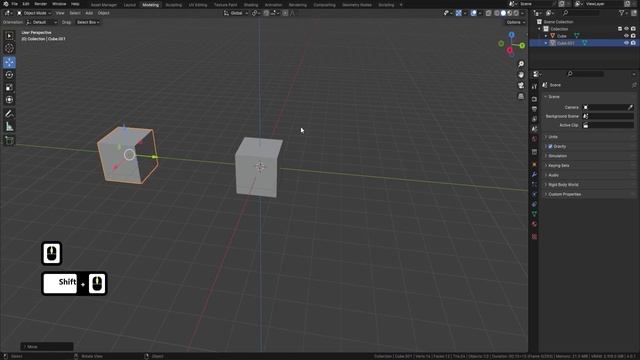 01 - Blender Viewport Interface Basics. GEOMETRY NODES JUNGLE VINES in Blender