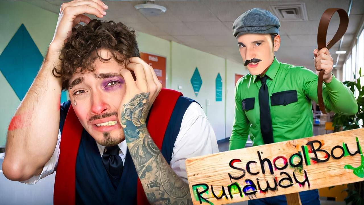 МЕНЯ ИЗБИВАЮТ В ДОМЕ ЗЛЫХ РОДИТЕЛЕЙ В SCHOOLBOY RUNAWAY В МАЙНКРАФТ!