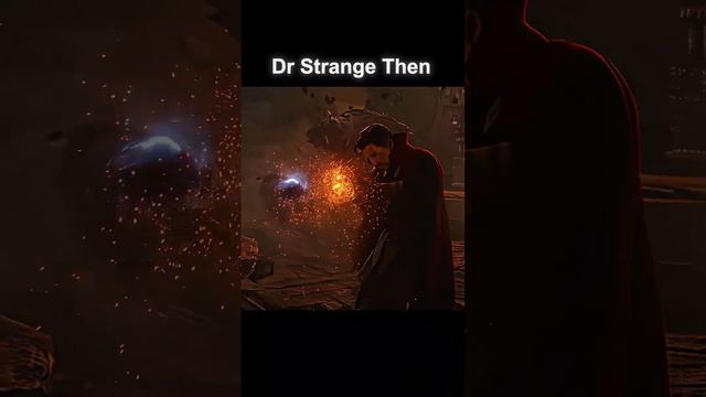 Dr Strange now vs then with thanos