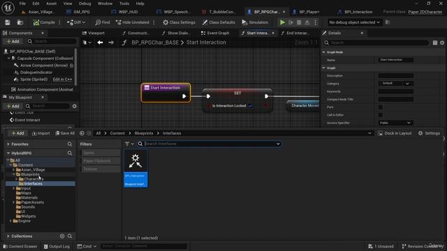 70 - Locking Characters While Speaking. ULTIMATE 2D TOP DOWN in Unreal Engine 5