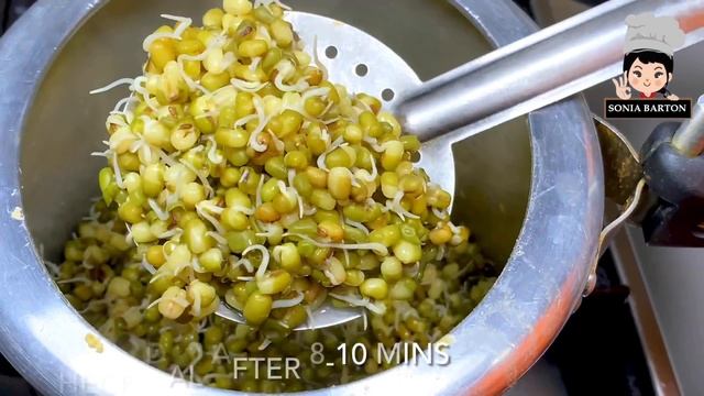 दाल मोथ - चटपटा अंकुरित दाल का सलाद जो है खाने मैं बहुत टेस्टी | Protein Salad |Sprout salad recipe