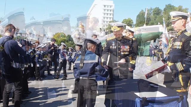 Присяга 2024. Нахимовское военно-морское училище. Владивосток