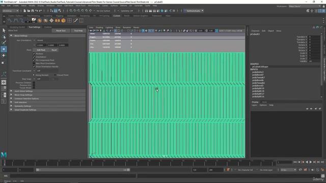 13. Creating Our Trim Sheet Part5