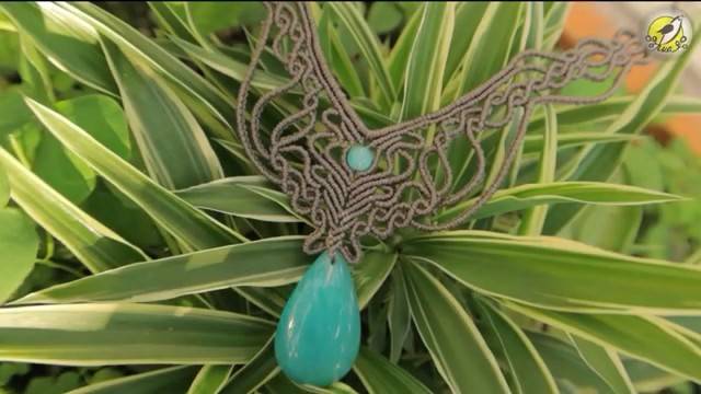 Macrame by Afeng： 2022-01｜Macrame Tutorial｜Macrame Necklace｜编绳｜DIY｜