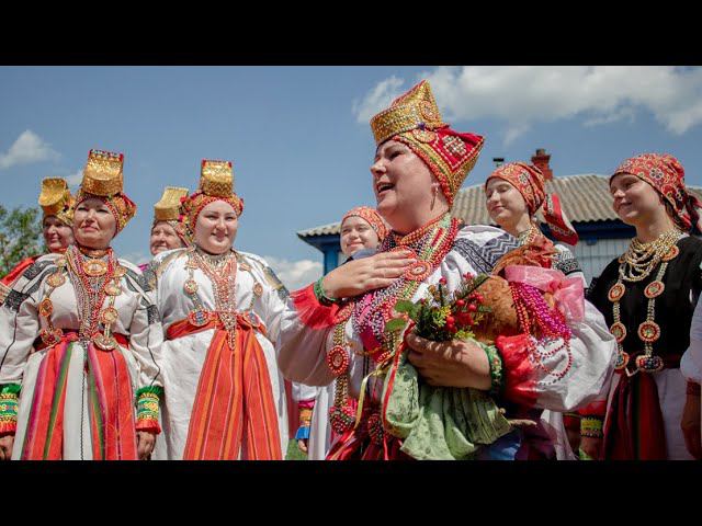Ряжение курицы / Южнорусская свадьба