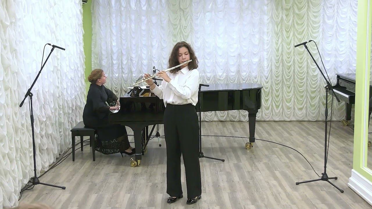 F. Pavlov - Humoresque / Veronika Charnavokaya (flute)