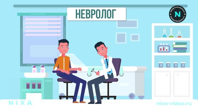 Анимационный презентационный ролик про услуги компании "Медико"