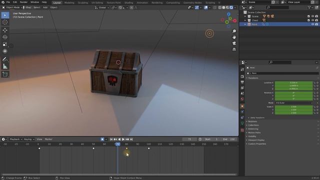 58 - Recording Keyframes Automatically. MODELLING and ANIMATIONS for Beginners