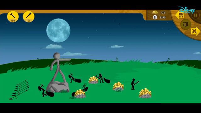 Stick War_ Legacy 1 серия 1 раунд на телеканале Disney