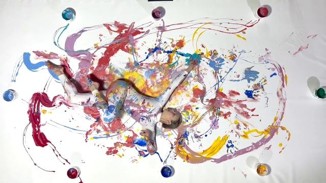 Color Splash- BODY MEDIUM Performance Painting by Annika Rhea