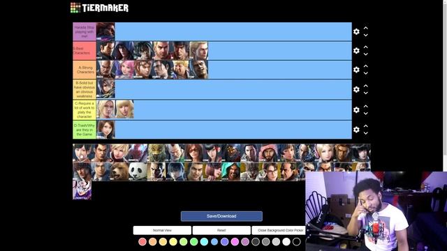 Tekken 7 Season 4 Tier List [TheChilledScrub Edition]