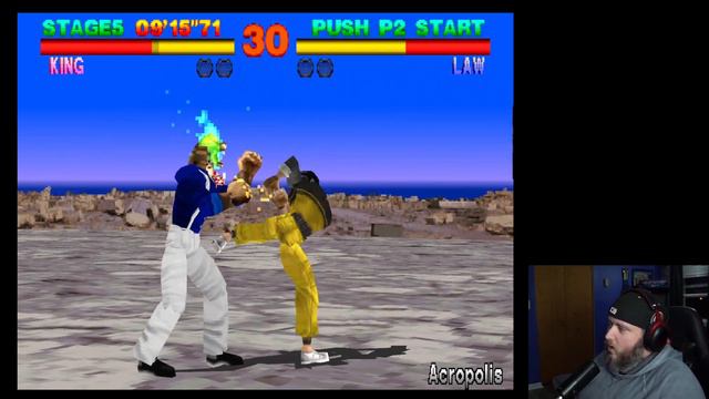 Tekken 1 - King Play through - PS1