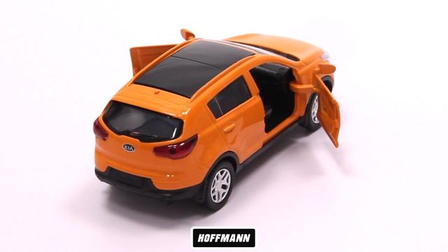 111450 Машинки HOFFMANN 1:39 Kia Sportage R металлическая инерционная