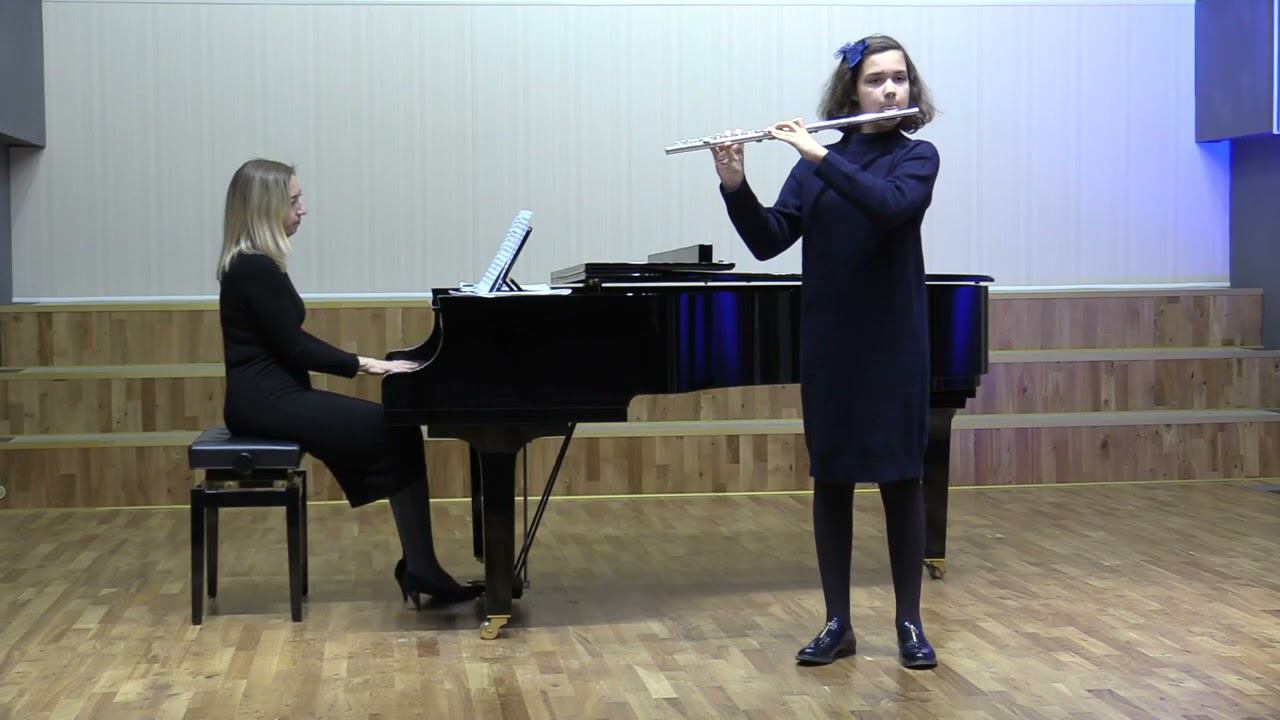 Vincenzo Bellini. Cavatina of Norma from the opera "Norma" / Veronika Charnavokaya (flute)