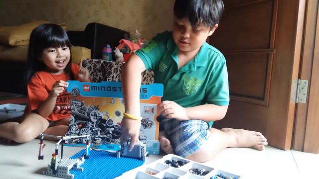 Holiday Project #Robotic with Mindstorms 9695