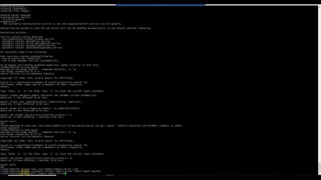 Установка Zabbix 7 на Ubuntu 24.04 LTS