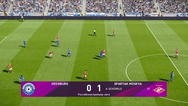 PES 20 Карьера за Спартак Москва №3