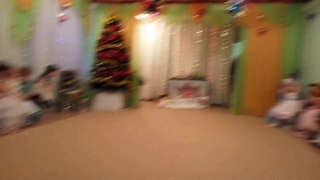 Новогодний детский утренник в д/с №3.