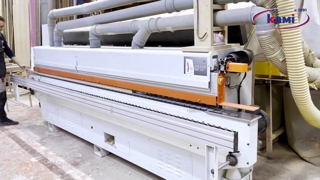 Автоматический кромкооблицовочный станок Filato OPTIMA 385L SE I Облицовывание прямолинейных кромок