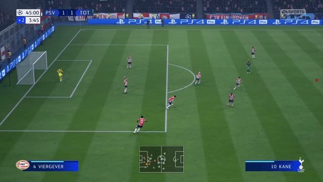 FIFA 19 Карьера за Тоттенхэм Лига Чемпионов против ПСВ #9