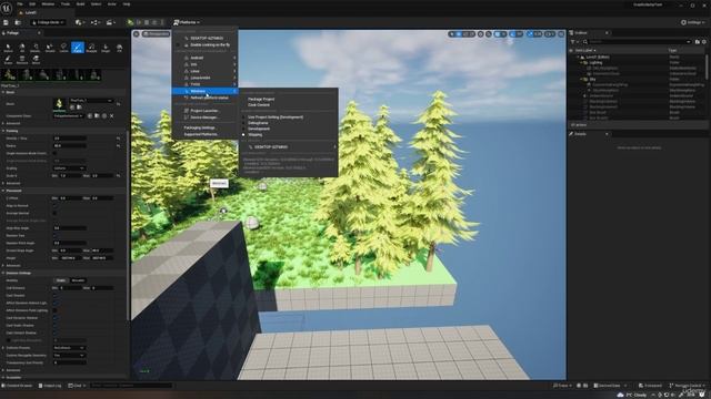 57. Exporting Projects. MAKE 3D PLATFORMER in Unreal Engine 5