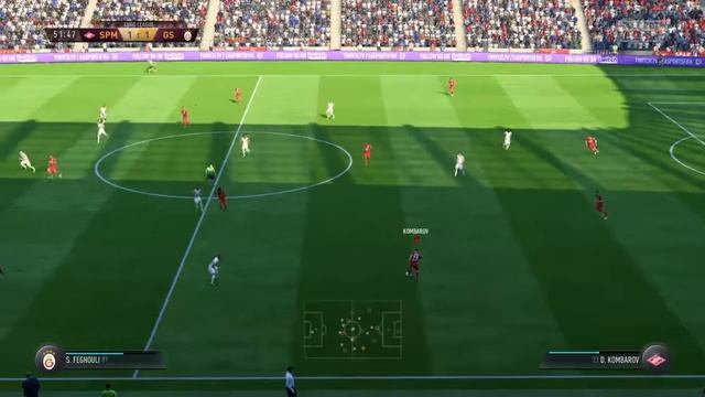 Спартак Москва Галатасарай Турция ФИНАЛ Лиги Европы FIFA18 PS4