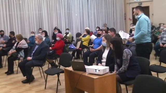 Встреча с жителями мкр. 17, 18