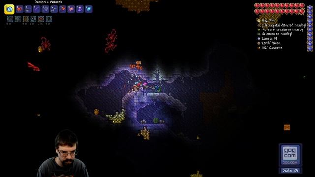 Let's Play Terraria: Journey's End (Master/Large/Crimson) With CohhCarnage - Episode 85