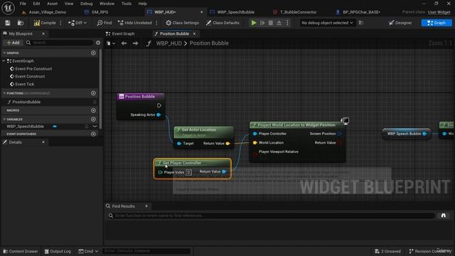 69 - Positioning the Dialogue WIdget. ULTIMATE 2D TOP DOWN in Unreal Engine 5