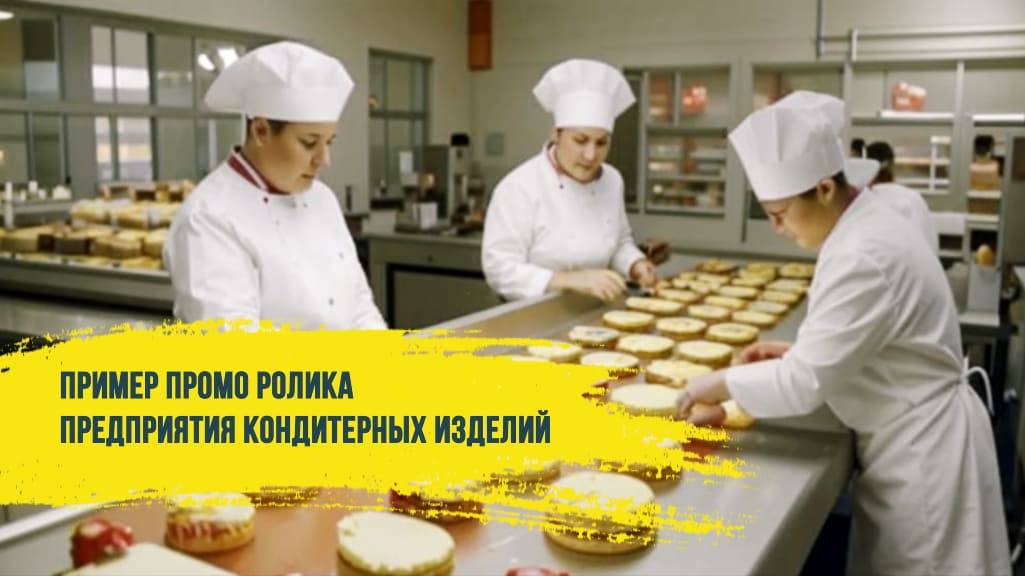 Пример промо ролика кондитерской компании | Продакшн агентство: Видео о продукте на заказ в Москве