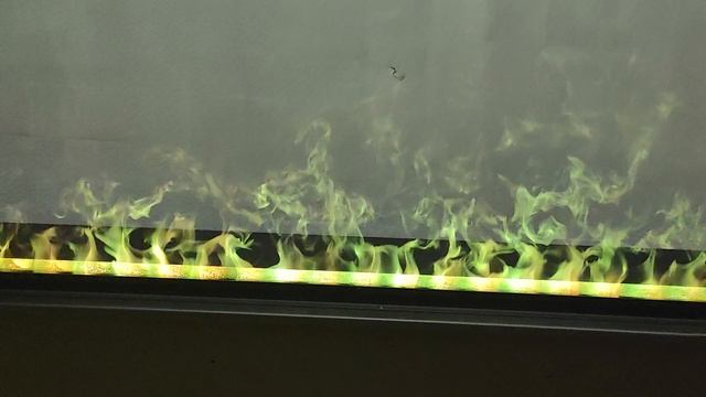 Цветной паровой камин