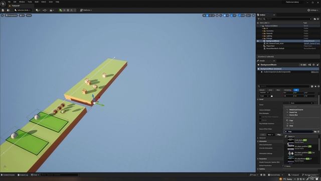 48. Music. MAKE 3D PLATFORMER in Unreal Engine 5