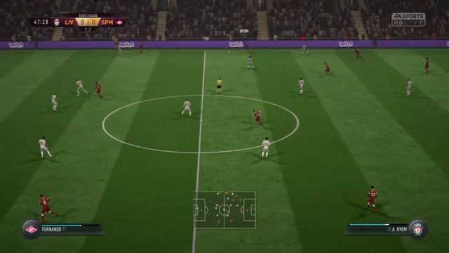 Ливерпуль-Спартак Москва Лига Европы FIFA18 PS4