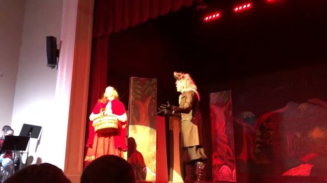 Alaina as the Wolf in Into The Woods-AGCS