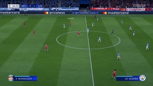 FIFA 20 Манчестер Сити-Ливерпуль Лига Чемпионов Финал