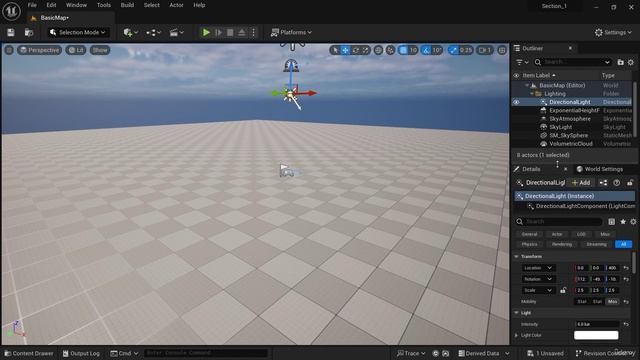 1.6 Редактор Unreal Engine