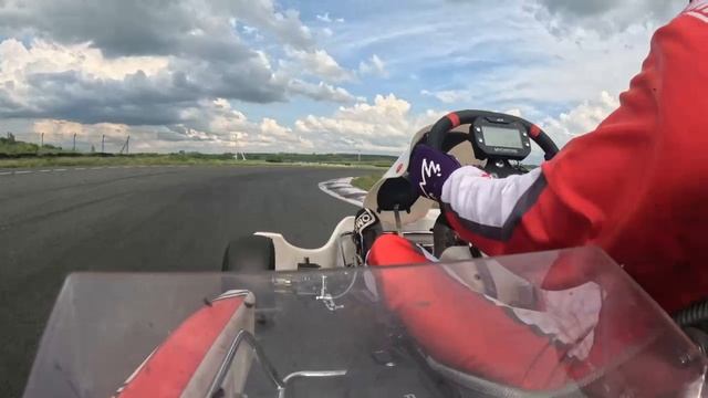 Онборд. спортивный картинг. Rotax DD2. Атрон, Рязань. Тренировочные сессии. Иван Екельчик