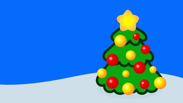 Christmas Tree & Santa Claus | Drawing and coloring