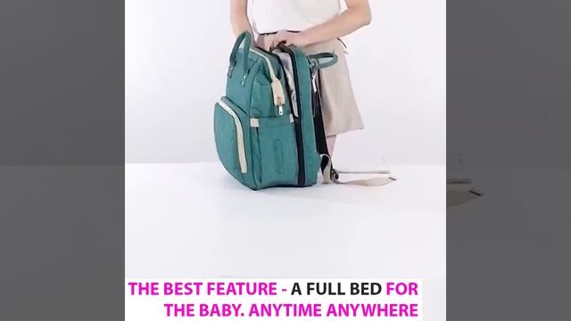 Walkent Portable Diaper Baby Bag