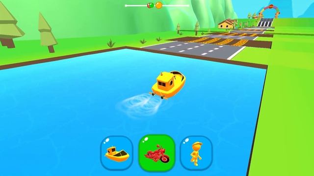 SHAPE SHIFTING 🏃♂️🚗🚲🚦All Levels Gameplay Walkthrough Android,ios max D3HTD